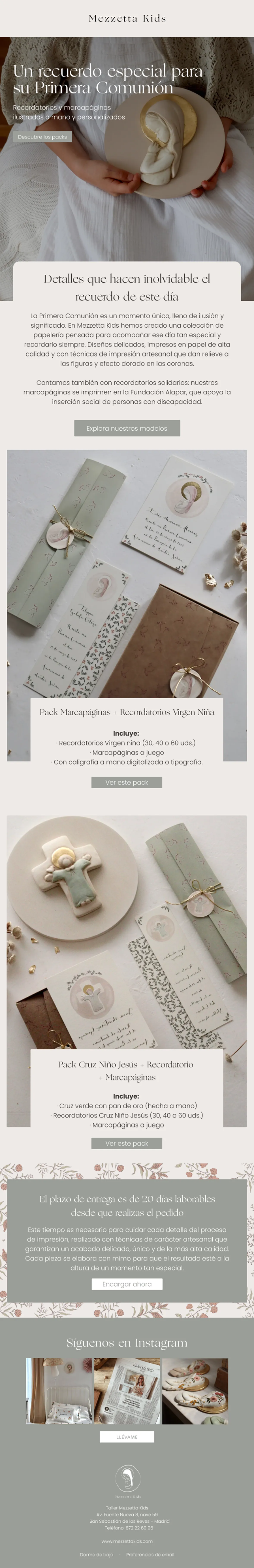 Diseño de email